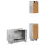 Bathroom Storage Furniture Set-427603872