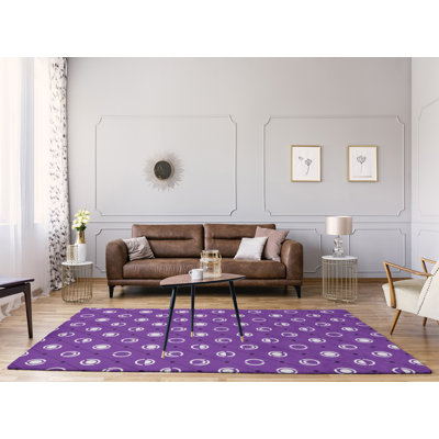 Tapis de la lune phases mauve