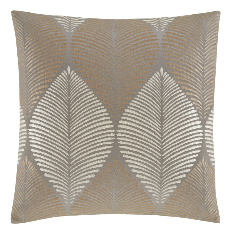 Leaf Jacquard Cushion Cover