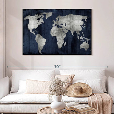 Aliaz The World - Silver On Blue