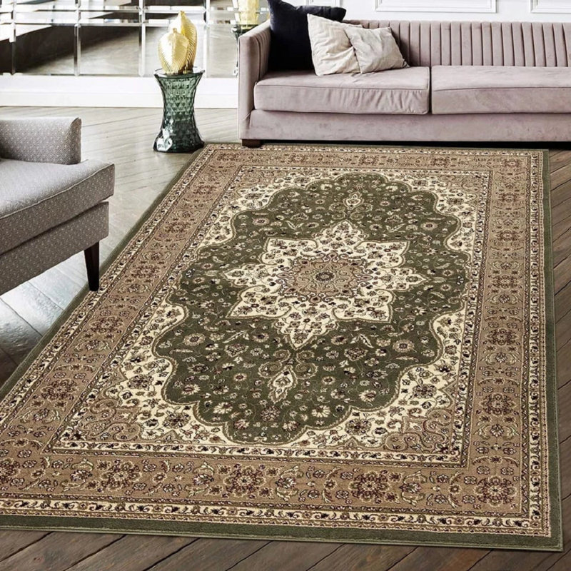 Geometric Indoor / Outdoor Area Rug, Rectangle 50 x 80 cm