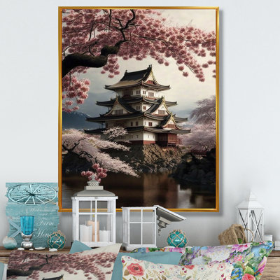 «Cherry Blossums in City I», reproduction sur toile