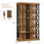190.5cm H x 120cm W Metal Bookcase