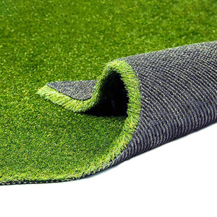 Fasward Outdoor Artificial Grass Turf Rug / Roll