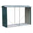 240cm W x 86cm D Metal Log Store