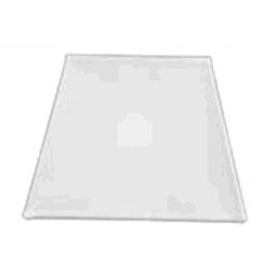 Fabric Square Lamp Shade, Cream, 35cm H x 40cm W x 40cm D 