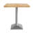 Rectangular Solid Wood Tabletop with Two-Column Dining Height Table Base-2051811145-2051811151