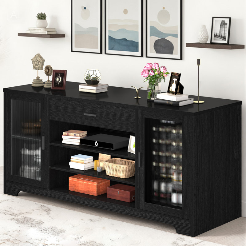 Armoire bar, Chêne noir