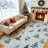 Runner Rug, Washable Rug for Home Decor, Indoor Non Slip Carpet, Soft Low Pile Christmas Rugs with Xmas Tree Motif for Kitchen, Entryway, Living Room, Bedroom-995456712