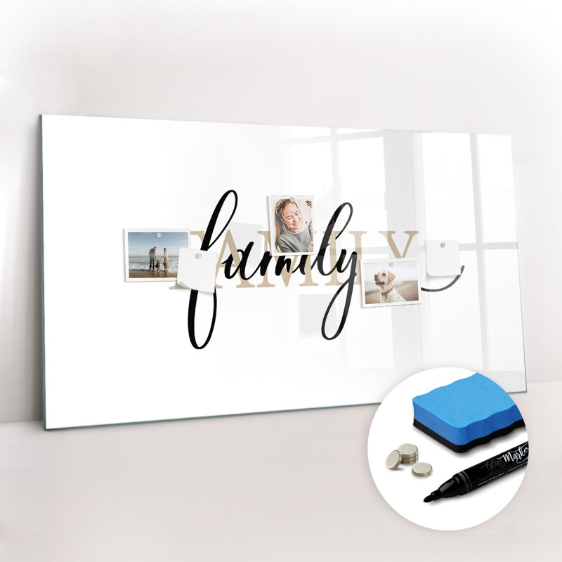 Magnetic Glass Dry Erase Board
