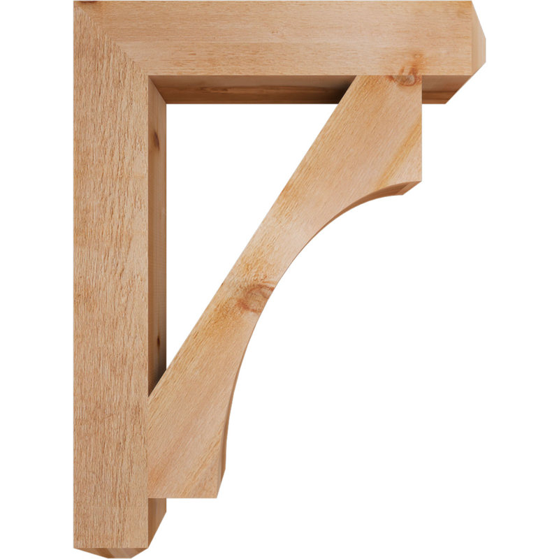Support Westlake Craftsman, Cèdre rouge, H 46 po x l 6 po x P 34 po