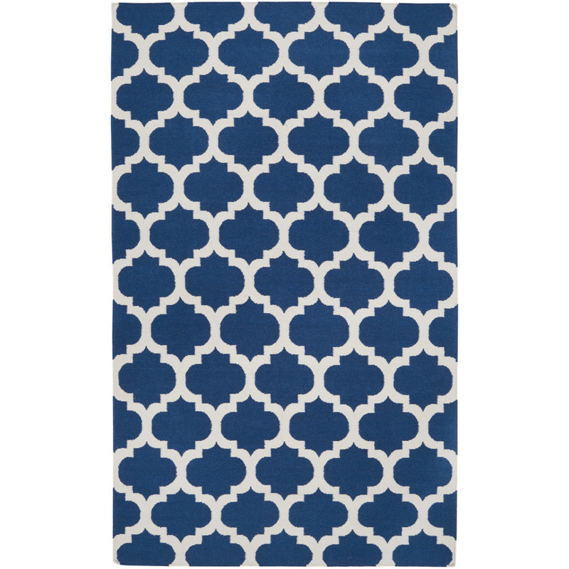 Kramer Wool Geometric Indoor Rug, Rectangle 2' x 3'