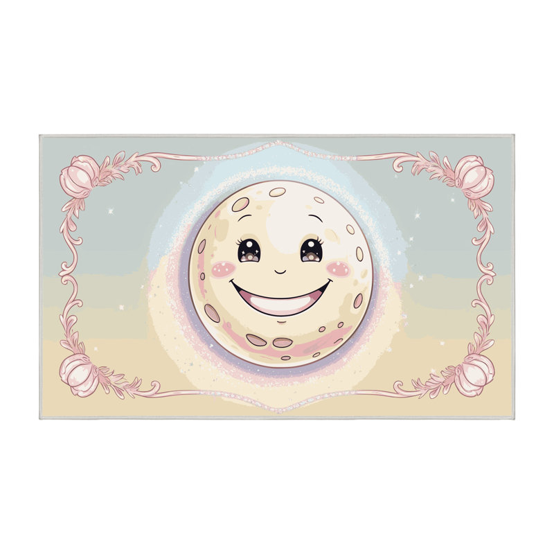 Tapis pour enfants Zoomie, Rectangulaire 3 pi x 5 pi