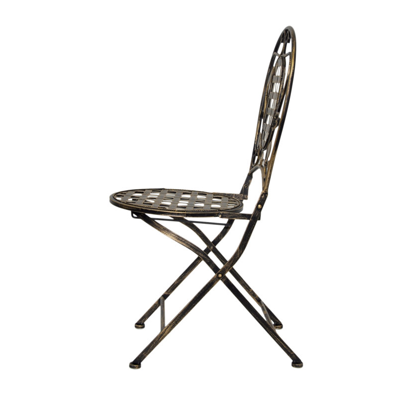 Galette Folding Patio Dining Side Chair