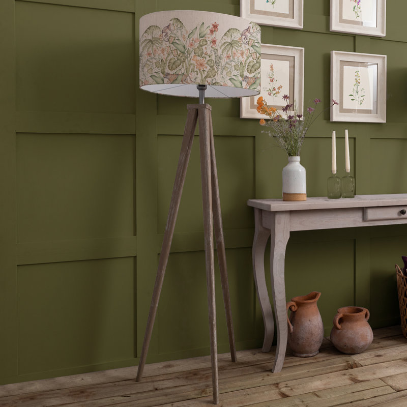Aratus 158cm Brushed Tripod Floor Lamp