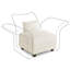 Module de rangement de canapé pour canapé modulaire, repose-pieds carré pour canapé modulaire, carton B, velours côtelé beige-442813526