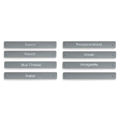Drinkwise Dressing Bottle Labels
