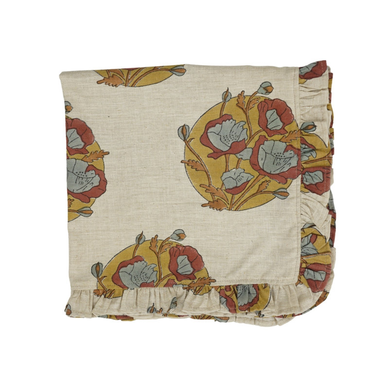 Ensemble de 6 serviettes Sandhya de 18 po x 18 po Fab Divine