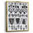 Toile avec cadre doré sélectionné