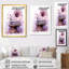 Floral Phonograph Purple Mussic - Phonographs, art mural-222115524-222115515