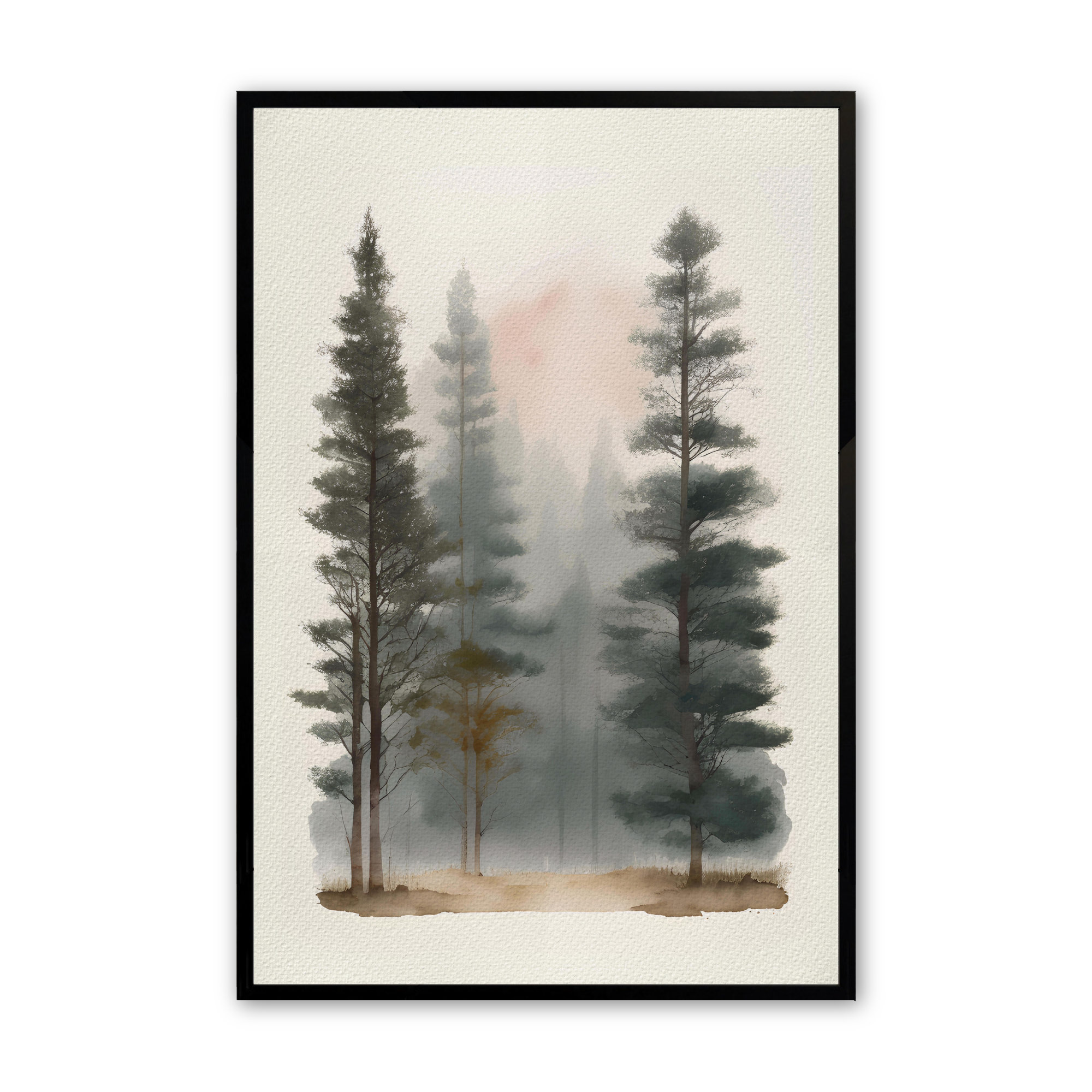 Millwood Pines Mystique Forest Reverie I Framed On Paper Print