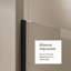Porte de douche polyvalente avec fabrication avancée et design élégant