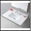 Dessus de meuble-lavabo Montary nouveau style