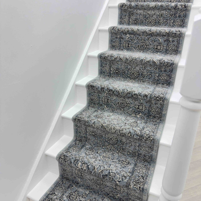 Stair Runner Floral Area Rug, Stair Runner 66 x 450 cm