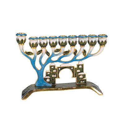 Stainless Steel Menorah