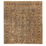 Antique Weave Sultanabad Wool Oriental Area Rug in Beige/Red
