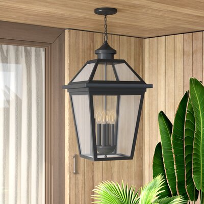 Lark Manor Manwe 4 - Light Outdoor Hanging Lantern & Reviews | Wayfair