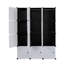 Humphery 16 Door Plastic Wardrobe