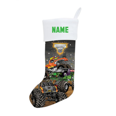 Monster Jam Crunch Bunch Christmas Stocking