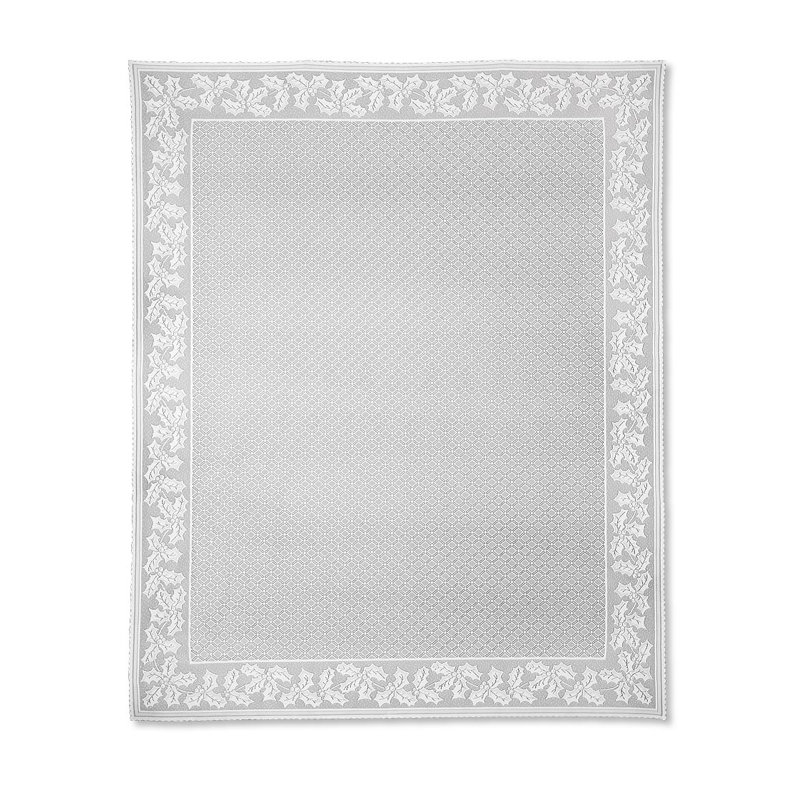 Steinberg Tablecloth, White, 108" L x 70" W