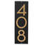Floating 1-Line Wall Address Plaque-134110721-134110987-134106667
