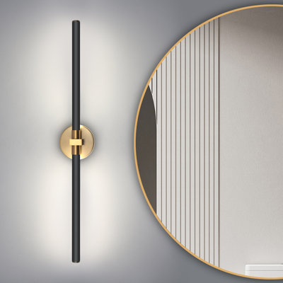 Barre d'éclairage de salle de bain 2 lumières à DEL 31 000 po Jaiman