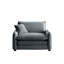 Canapé confortable à assise profonde simple avec un oreiller-124212969