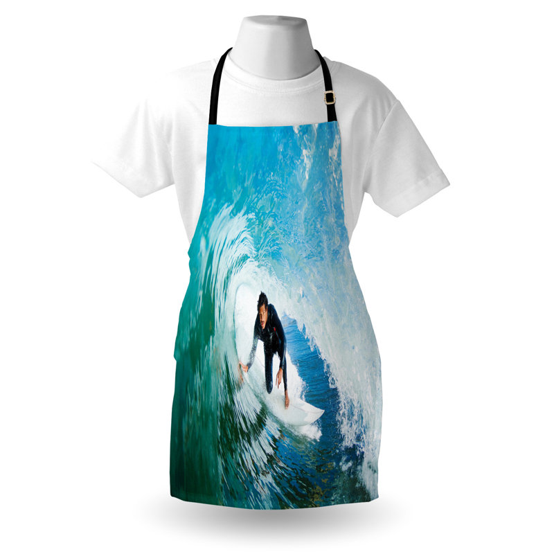 No Pattern Bib Apron