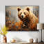 Bazyli Bear Bears Boundary I - art mural ours-399325402-339623349