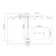 Parasol pour terrasse 14,8 pi-1412486000