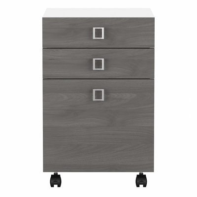 Echo 16" Wide 3 -Drawer Mobile File Cabinet