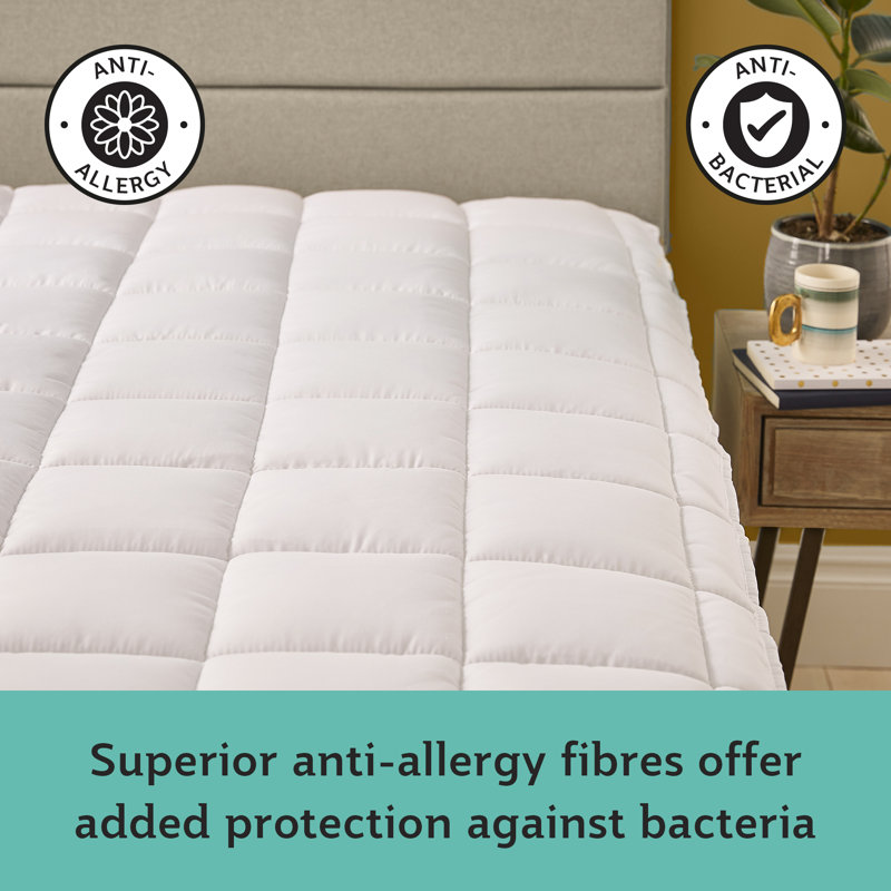 Sealy Anti-Allergy Mattress Topper, Double (4'6)