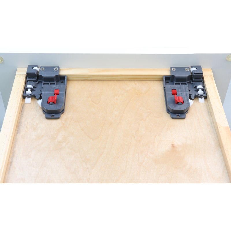 Ensemble de glissières de tiroir à fermeture en douceur 21 po - 5 paires (10 pièces)