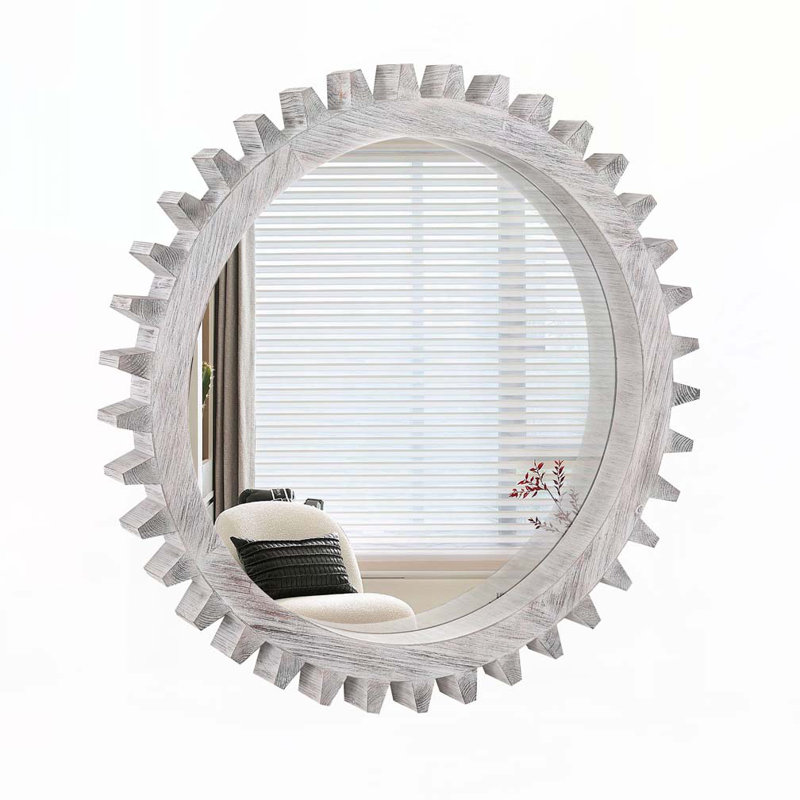 Miroir décoratif mural mural, 26 po x 26 po