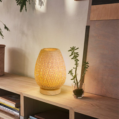 Aretina Wood Table Lamp