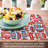 BBQ Life 4-Pack Reversible Easy Care Placemats