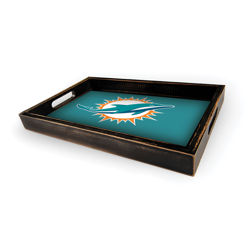 Miami Dolphins Bright Line - Plateau couleur équipe