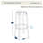 Clear Acrylic Bar Stools Set of 2