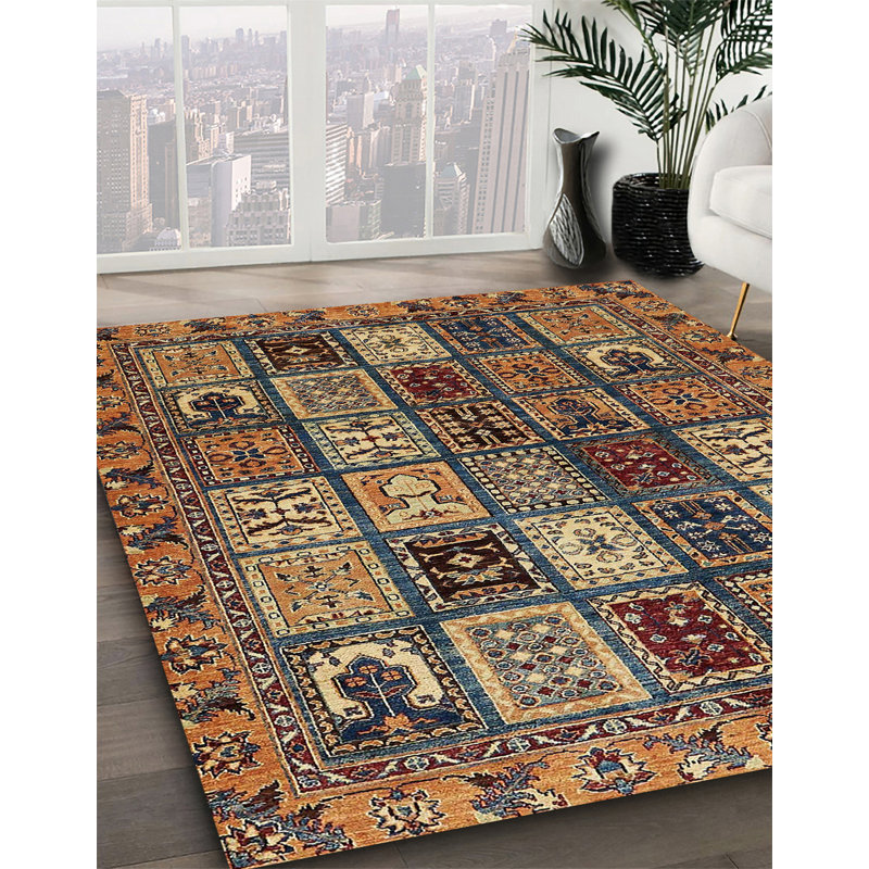 Tapis abstrait moderne 607, Rectangle 5 pi x 7 pi