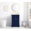 Ensemble de meuble-lavabo simple 24 po 24 po-1931130162